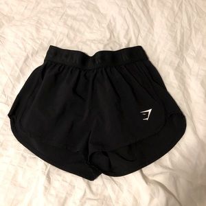Black gymshark shorts